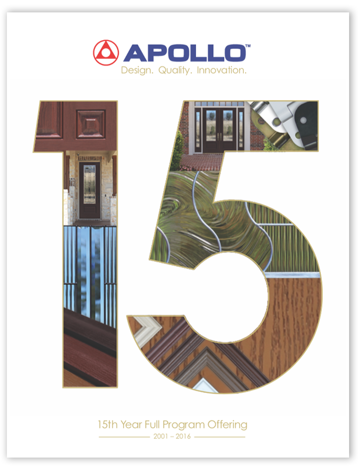 Apollo Building Products 20 Year Anniversary Catalog
