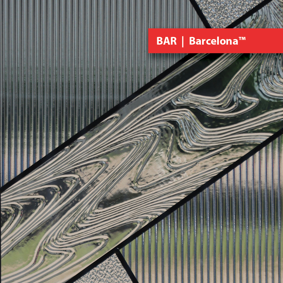 Apollo Building Products Door Glass Insert Barcelona Doorlite Design SRA