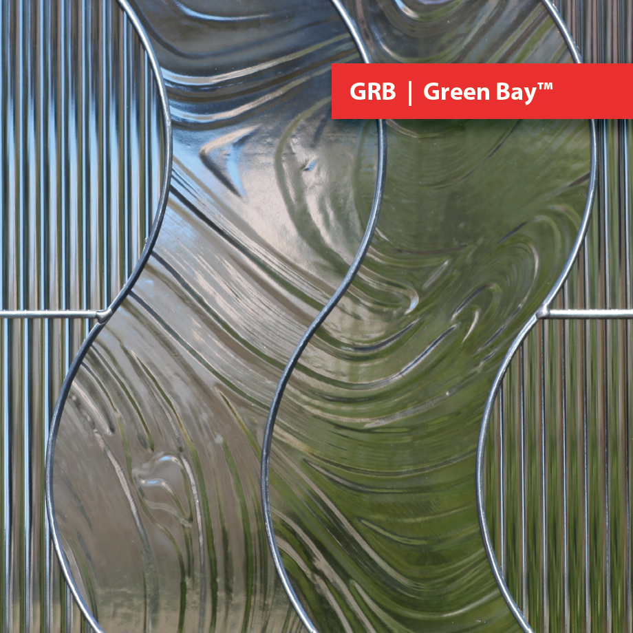 Apollo Building Products Door Glass Insert Green Bay Doorlite Design GRB
